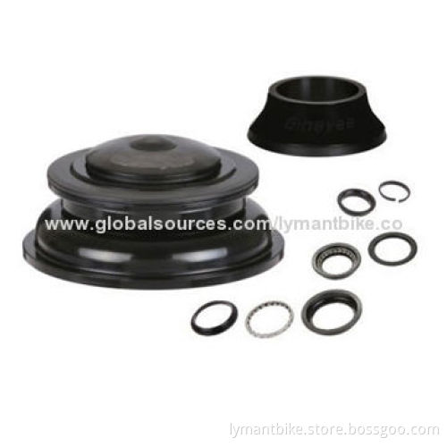 Bicycle Headset, Made of Steel, Semi-Integrated, Threadless, for MTB and Road Bikes